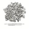 100Pcs Clasp Bail Beads Charms Bail Tube Beads, Loose Spacer Bead Hanger Charm For Jewelry Making DIY Necklace Bracele