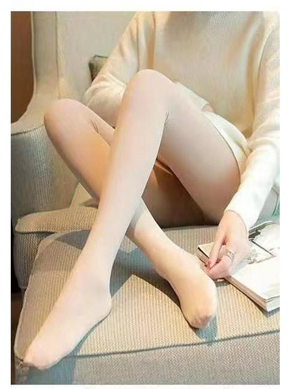 

Chuangqi Li Velvet Anti-Snag Women s Medium-Thick Leggings Pantyhose 50D Sheer [80-140 lbs]