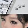 5D Baby Curve Glue-Free False Eyelashes - Supernatural, Easy-Apply, Comic Style, Single Cluster Segmentation.