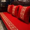 Chinese Sofa Seat Cushion Non-Slip Cover Cloth Mahogany Sofa Cushion Cover High-Grade Sofa Towel Luohan Bed Cushion Cover