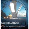 Rechargeable Camping Lantern Collapsible Waterproof Tent Light Power Bank Portable LED Flashlight for Hiking Fishing Floodlight