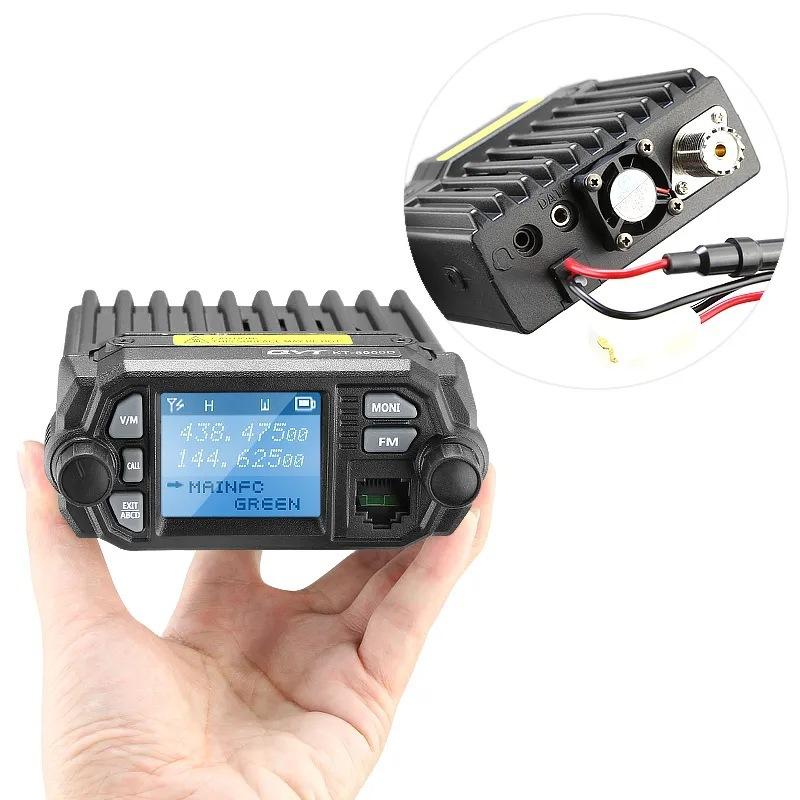 QYT KT-8900D 25-Watt Walkie Talkie Dual Band VHF/UHF 136-174/400-480MHz Quad Watch Car MINI Mobile Radio