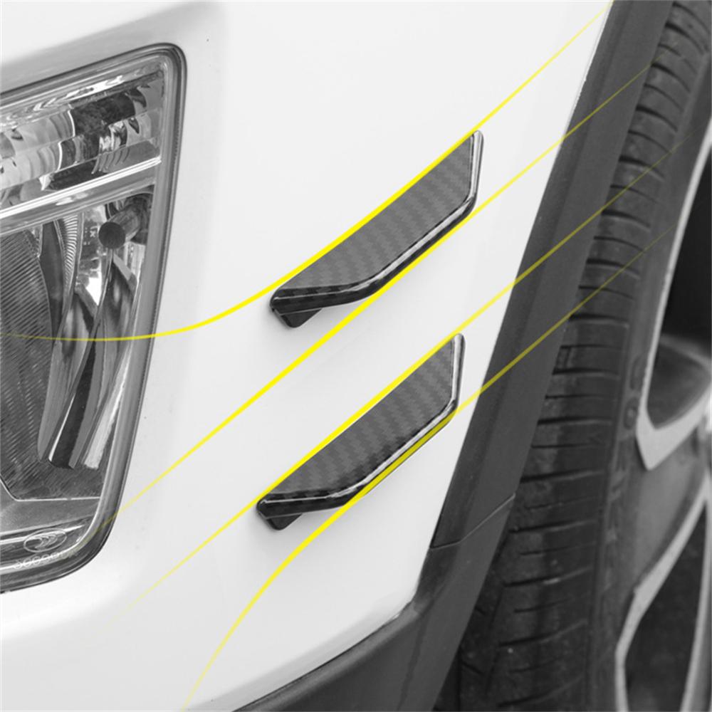 8Pcs Car Front Rear Bumper Lip Protector, Anti-collision Accessories Universal