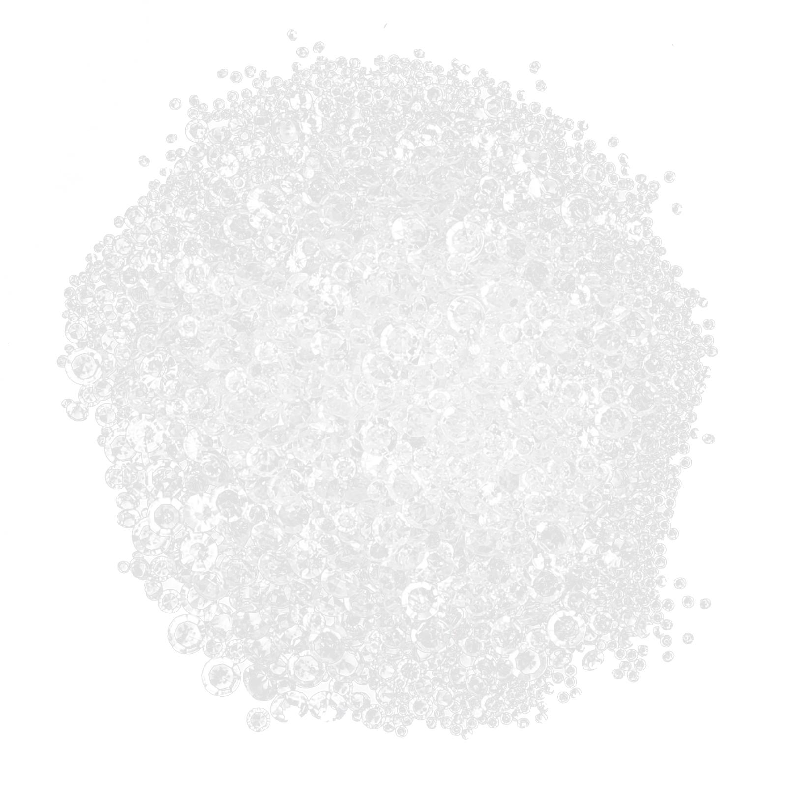 

4000 Pcs Acrylic Rhinestones NonToxic OdorFree White Mixed 3 6 10mm for DIY Jewelry Decorations Arts Crafts
