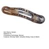 Plastic Hair Clip Non-slip Teeth Transparent Back Head Hair Claw Hair Styling Tool