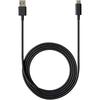 Docomo Genuine USB Cable A To C 02 1.5m Black AHD59268 Charging Data Transfer Abnormal Temperatur...