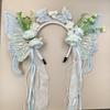 Mid-Autumn Hanfu Fairy Hair Clip - Women's & Children's Ancient Style Floral Tassel, Sweet Accessory for Girls