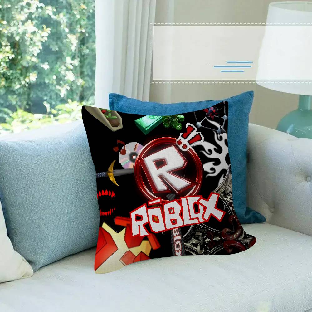 Cushion Cover Decorative Pillow Sofa Home Decor case pillow cases Rrroblox Game Cartoon
