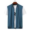 Gilet Estivo Oversize Leggero Elasticizzato Multitasche Casual Senza Maniche da Uomo