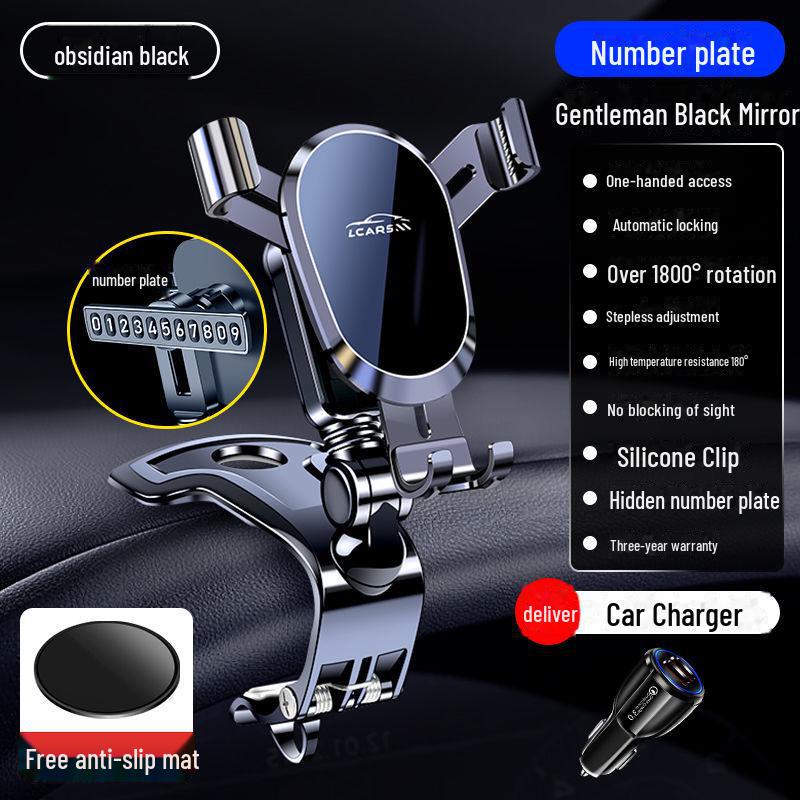 Universal 2025 Metal Car Phone Holder for Central Control Panel