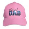 Blessed dad typography tshirt Baseball Cap Ball Cap Military Cap Unisex Bobble Hat Sun Elegant Womens Hats Unisexs