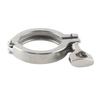 Zacisk do rur ze stali nierdzewnej 304, sanitarny, szybkozłączny, o dużej wytrzymałości