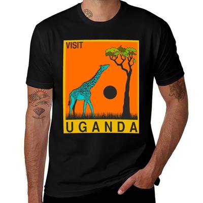 T-shirt Ouganda Léger T-shirt d'entraînement de Gym