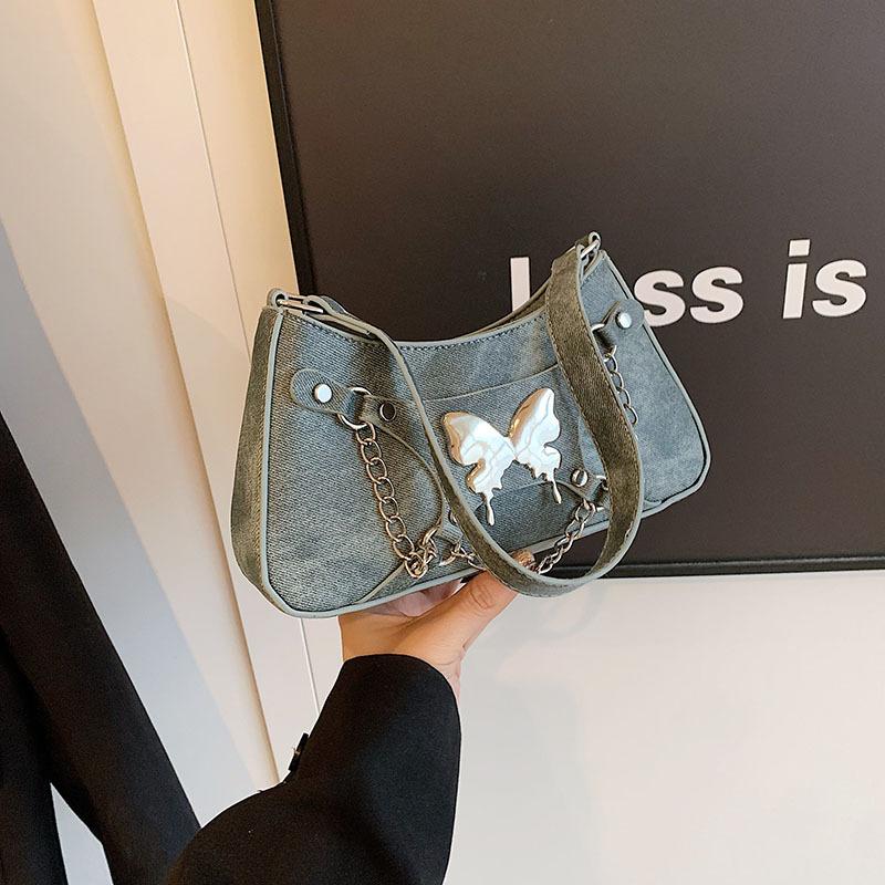 Niche Design Underarm Bag Women's 2025 New Versatile Bow Baguette Bag Premium Texture Handbag