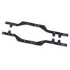 2Pcs RC Car Metal Chassis Beam Replacement Accessory for WPL C34 C34K C34KM 1Celsius16 Black