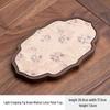 WY Imitation Walnut Wood Chinese Retro Dry Bubble Tea Tray