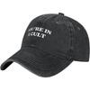 Youre In A Cult Baseball Cap Washed Cotton Dad Hat Unisex Adjustable Streetwear