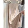 Tall Acetate Satin Hot Diamond Skirt Women's Spring New French High Waist Skinny Hips Fish Tail Dress