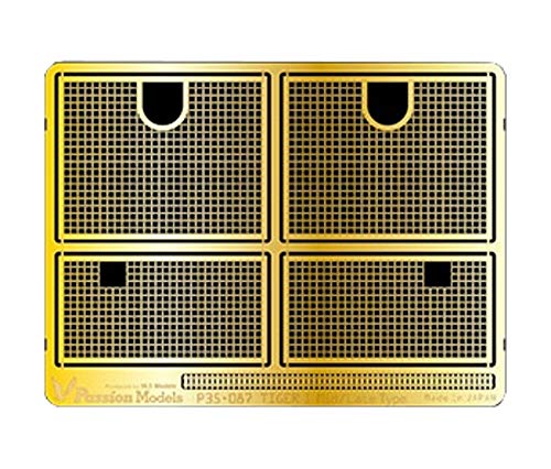 

Passion Model Tiger 1 model engine grill set Plastic model parts 1/35 mid-late (for Tamiya) P35-087