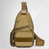 Small Chest Sling Bag Water Resistant Men's Crossbody Bag Durable Shoulder Backpack  Travel
