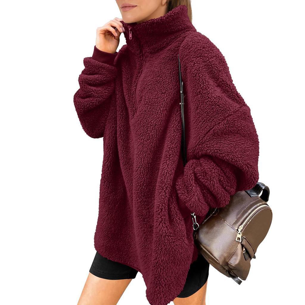 Womens Oversized Hoodies Fleece Sweatshirts Long Sleeve Sweaters Pullover Fall Clothes