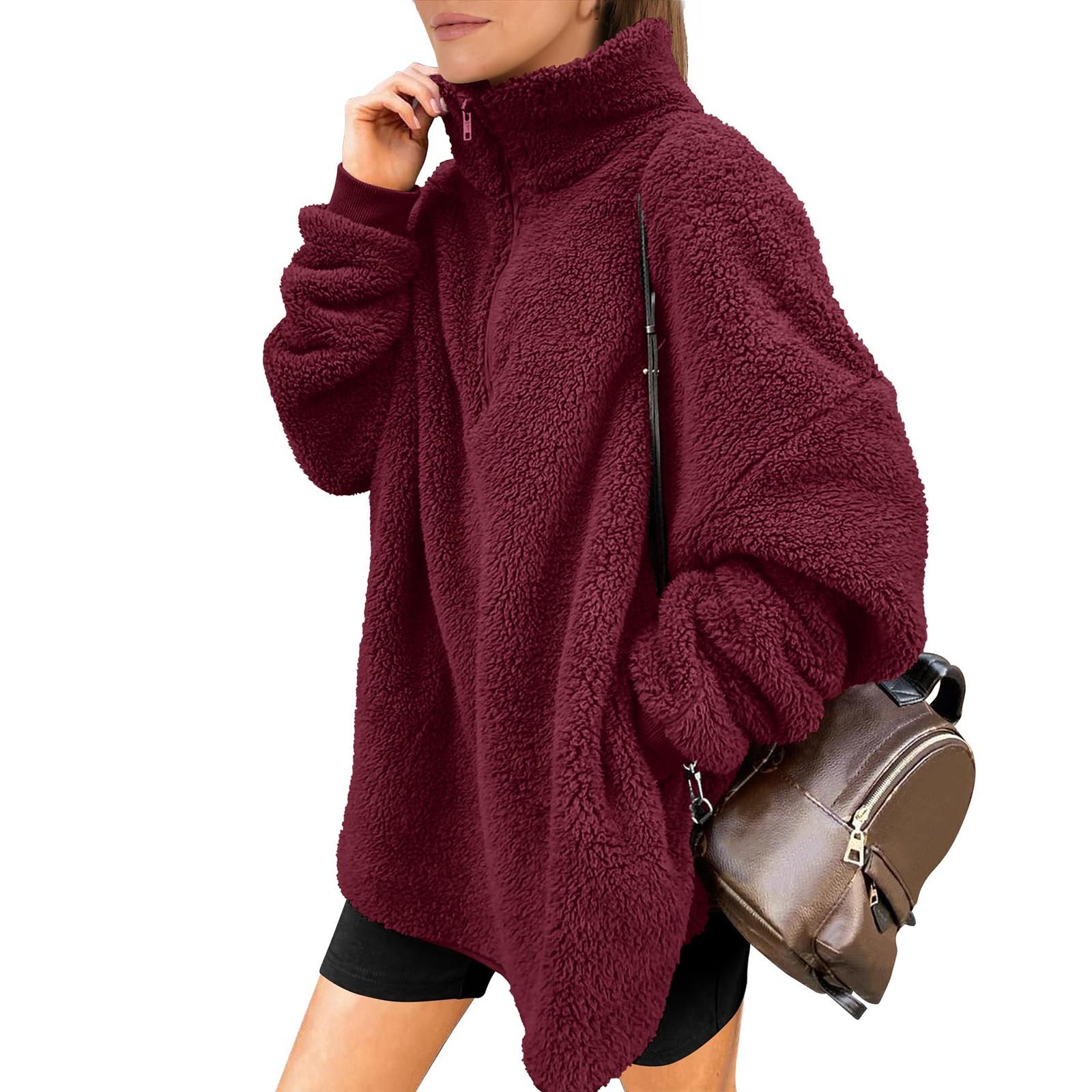 

Женские толстовки большого размера, флисовые толстовки, свитера с длинными рукавами, пуловер, осенняя одежда S чёрный