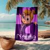 Custom Name Ultra-Soft Beach Towel with Alvin and the Chipmunks Theme,Ideal for Pool - Camping, Diving - Perfect Travel Essential, Vibrant Beach Towel