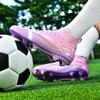 Bozong Unisex Long Studded Soccer Training Shoes K36