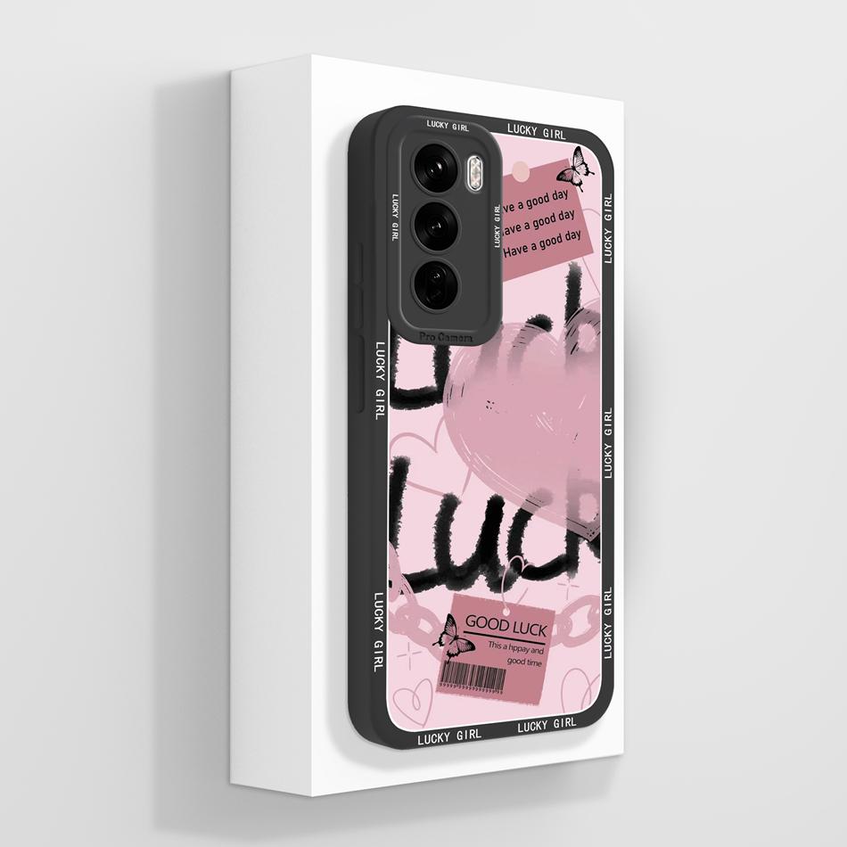 Art Case For Oppo Reno 12 Pro Soft Liquid Silicone Back Cover For Oppo Reno12 12Pro 5G Shockproof Full Protection Phone Cases