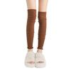 Women's Leg Warmer Fuzzy Knitted Leg Sleeve Winter Students Girls JK Foot Cover
