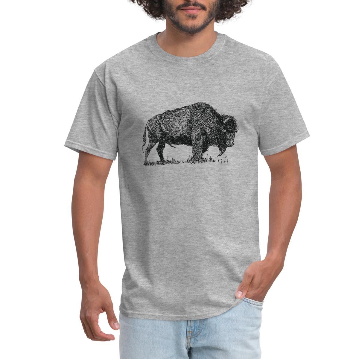 Buffalo Retro Vintage Men s T-Shirt S