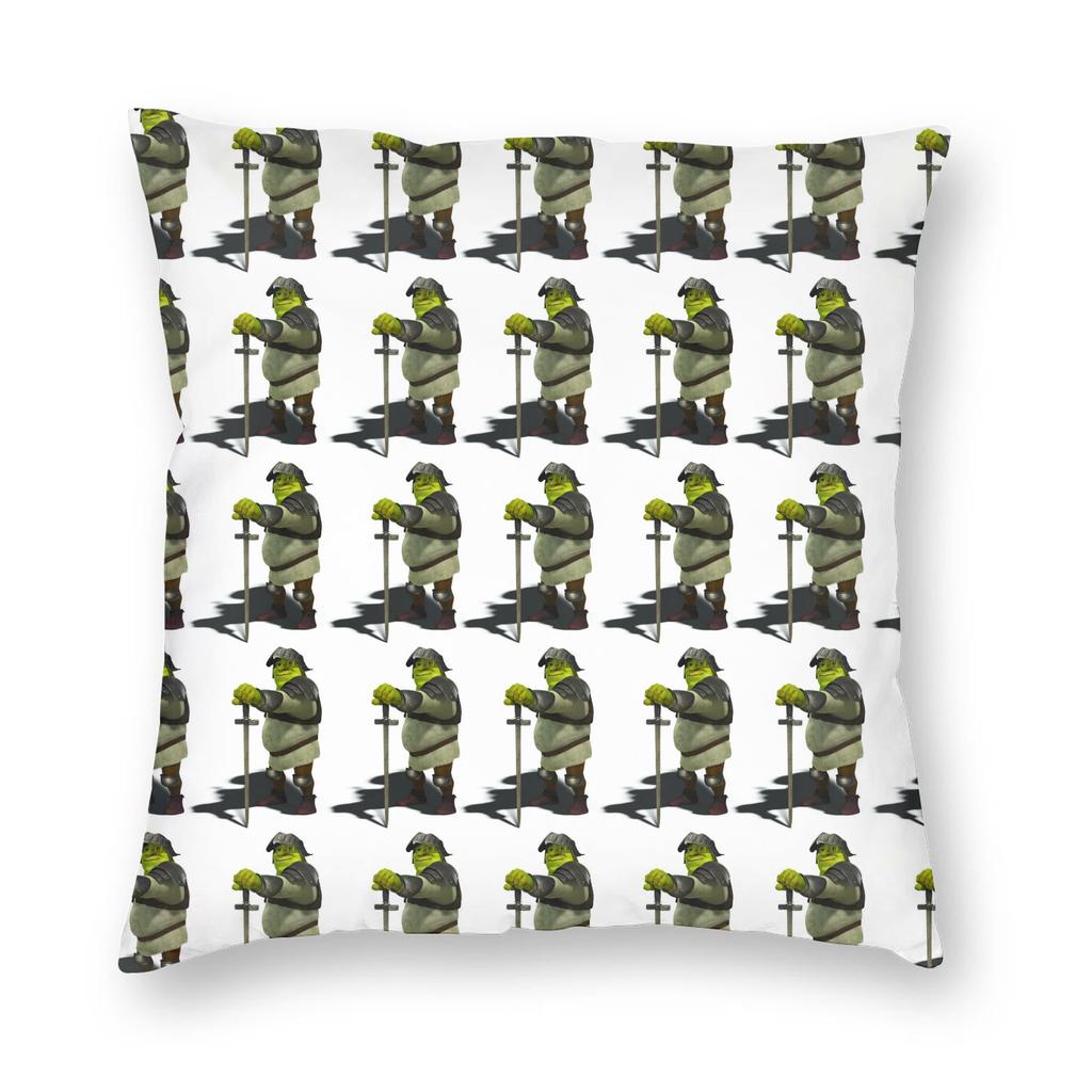Cartoon Monster Shreks Pillowcase Printed Polyester Cushion Cover Decoration Throw Pillow Case Cover Home Zipper 40X40Cm