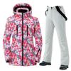 2024 Unisex Fleece-Lined Ski Suit: Thickened Cotton Jacket & Pants Set