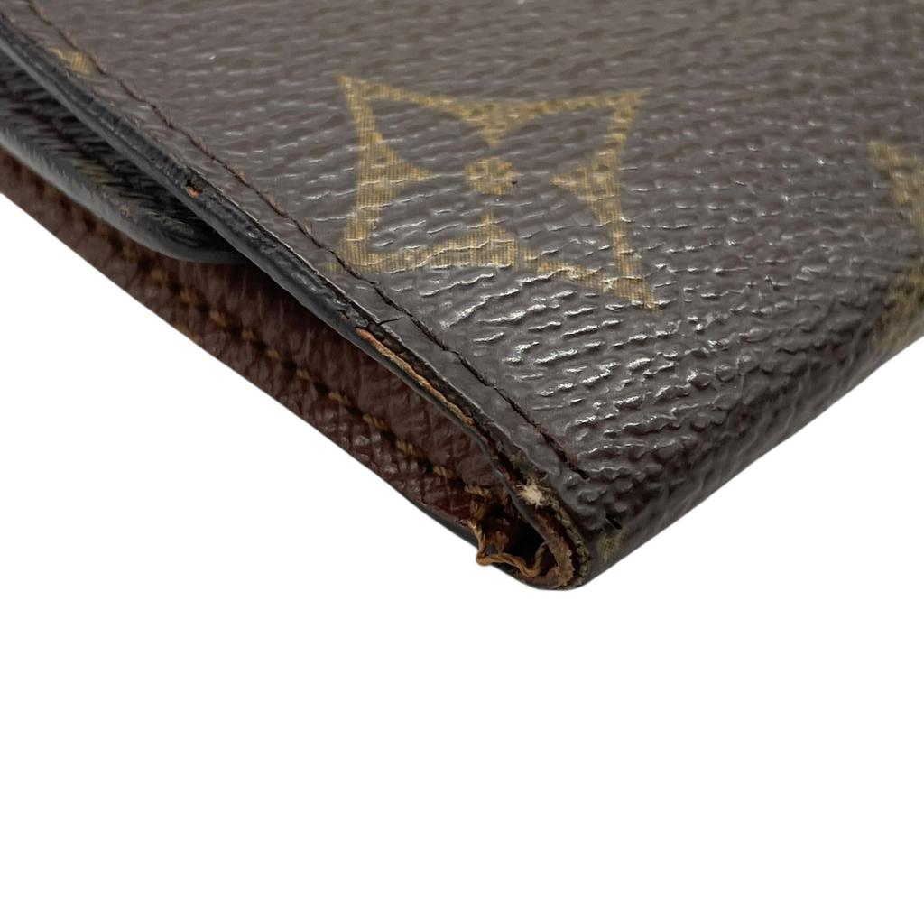 Gebrauchter LOUIS VUITTONSchlüsselanhänger Braun PVC/Leder Unisex