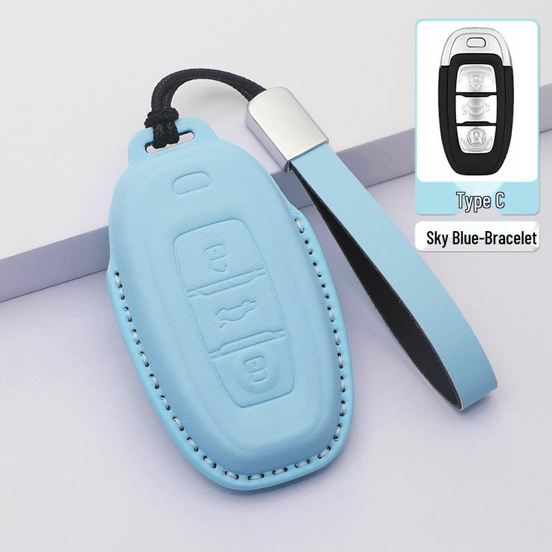 Key Cover and Buckle for Hongqi: HS5, H5, H9, HS7, H6, HS3, HQ9, and EH7 Models