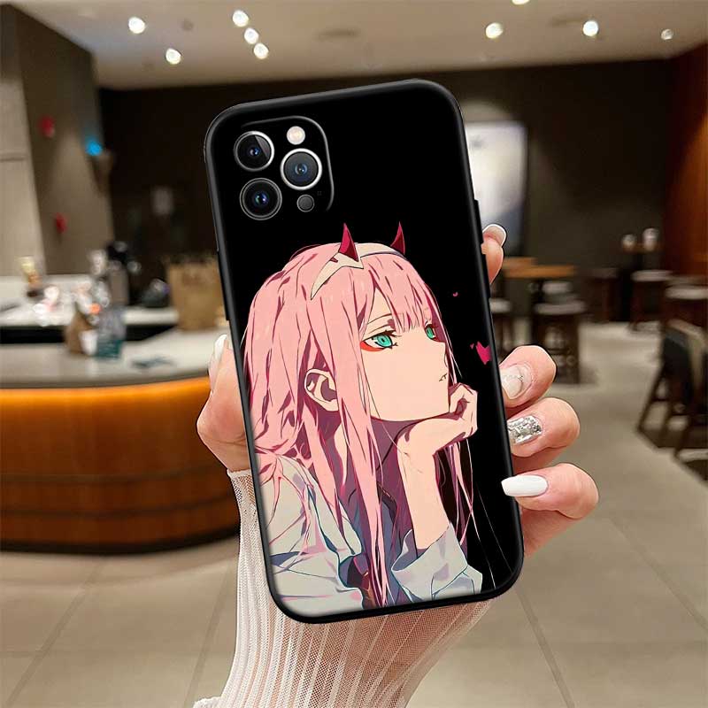 UP50 Zero Two Phone Case for OPPO A40 A60 A80 A15 A16 A16K A12 A17 A17K A54 A54S A53 A53S A55 A56 A57 A98 F23
