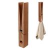 Wooden Giant Towel Clip Wall Mounted Bathroom Towel Holder  Large Clothespin Hook Hardware Accessories Giant Clothespin Holder