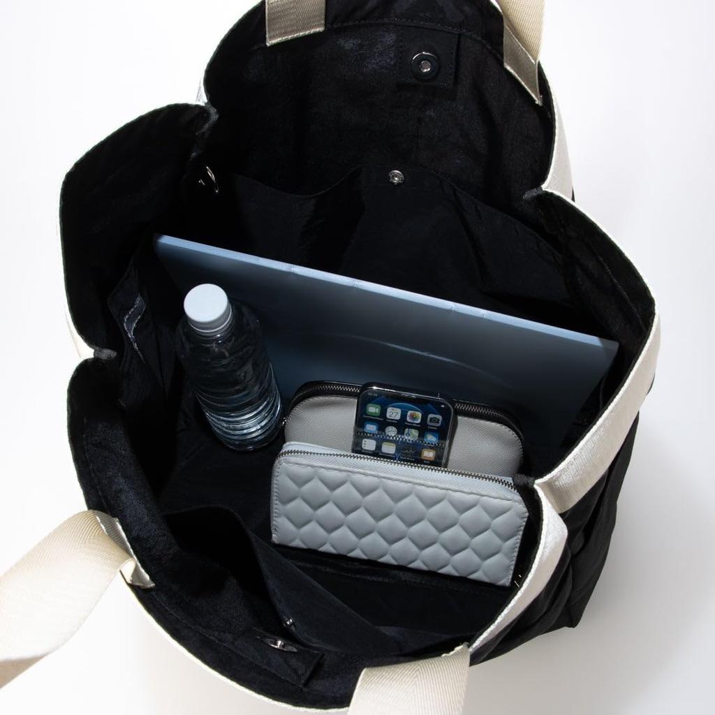VERY Collaboration Nylon Big Tote [Cache Cache]