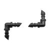 50 Pcs Hose Elbow Water Hose Connectors 1/4 Inch Bending Joints Garden Pipe Connectors Drip Irrigation Connect 4mm / 7mm Hose