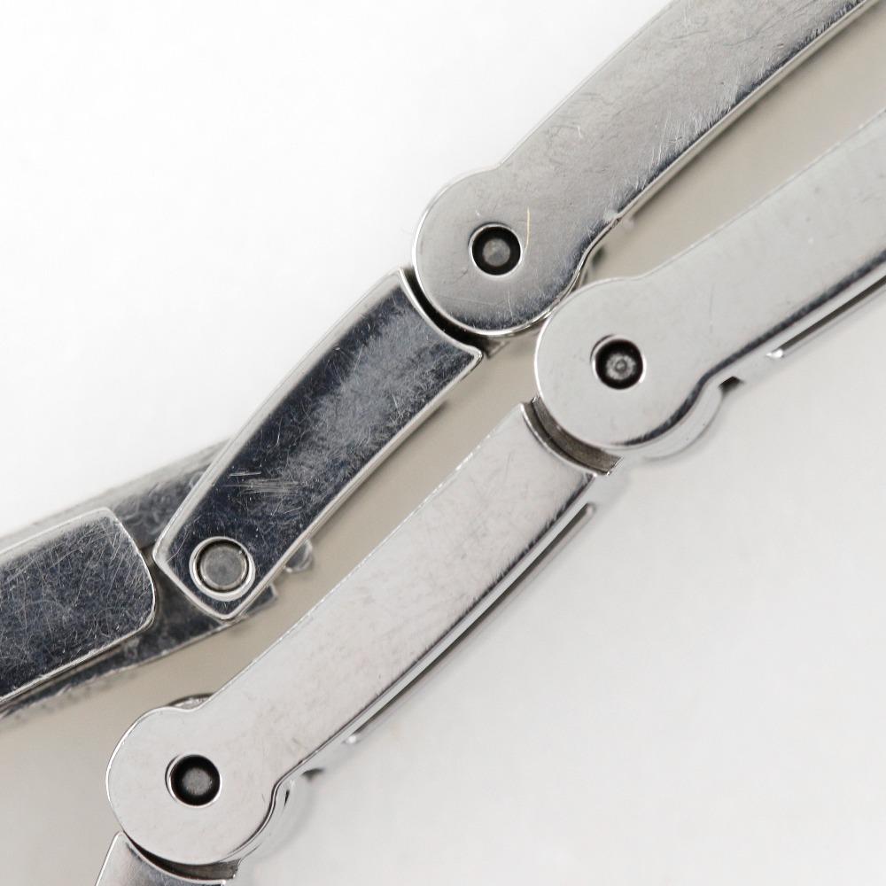 Gucci Watches 3900L grayDial Stainless Steel Quartz Analog Display Women Used