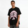 Vintage Style Everything's Nice Print Casual T-Shirt Unisex Loose Fit Daily Top Pure Cotton T-shirt