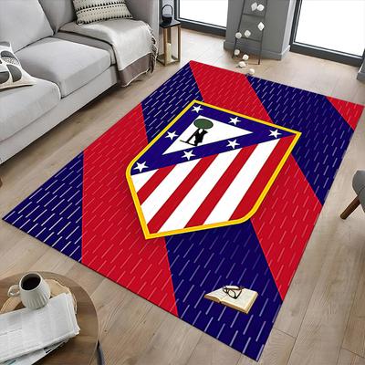 1PC Atletico Madrid Extra Large Non-Slip Floor Carpet, Office, Family, Bedroom, Studio - Large Area Rug Indoor Rugs, Vibrant Colors-A279
