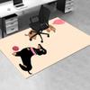Dachshund Theme Chair Mat Office Carpet Oversized Rug for Home Decor, Sofa Mat, Desk Chair Mat, Gift Idea for Office and Living Room