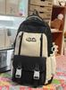 Schoolbag Cute Small Fresh Large Capacity Student Bag Female Splicing High Value Simple Backpack Fashionable Versatile Backpack