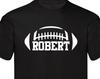 Personalised Name Rugby T-Shirt, Funny Sports Custom Tee, Outdoor Games Sports Lover Football Basketball Gift Family Presents Xmas Gift Tops