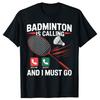 Badminton Joke Funny Badminton Player Graphic Tshirts Unisex Womens Fashion Casual Tshirt 100 Cotton Loose Oversized T Shirt