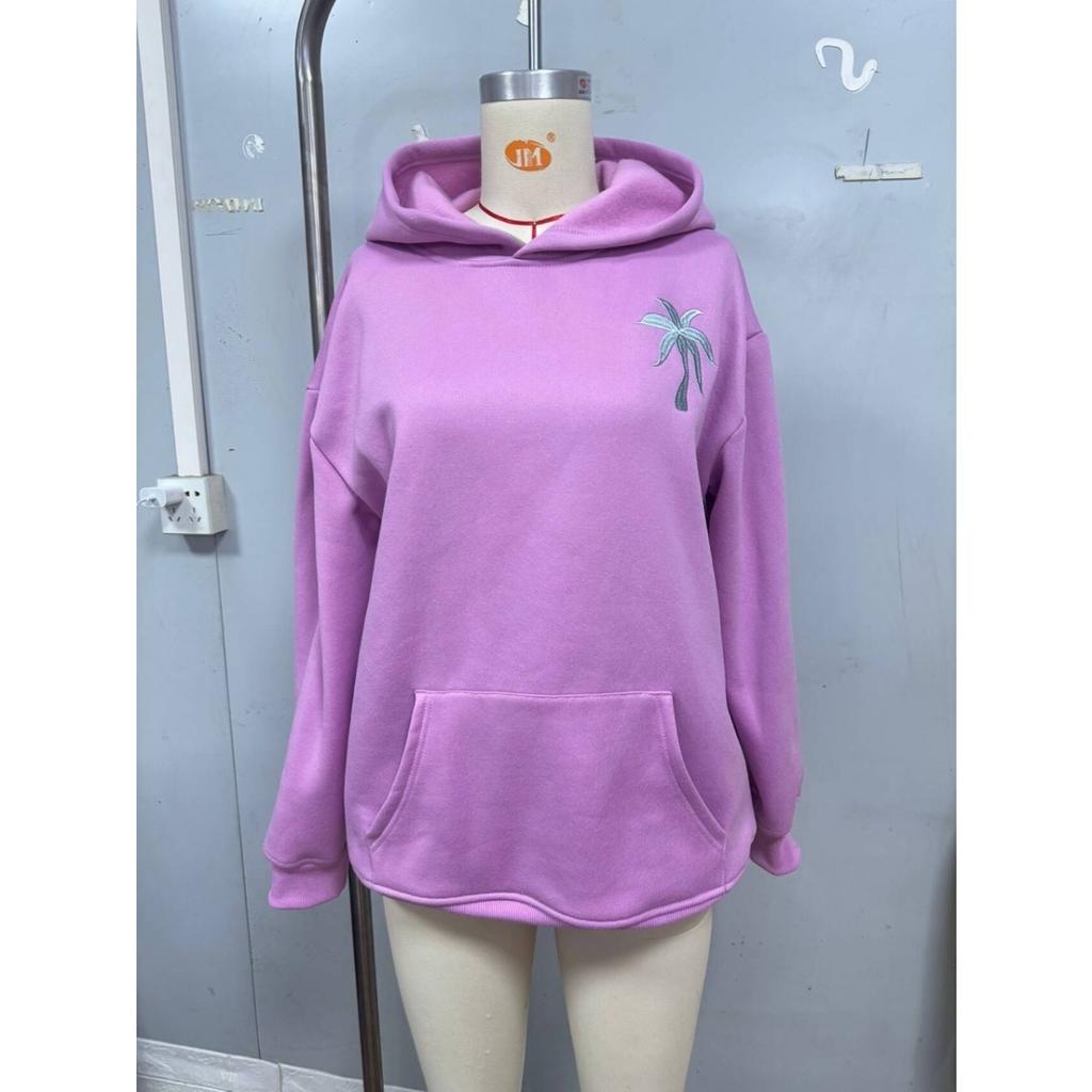STREETRICH Beautiful Embroidered Hoodies Women Warm Comfortable Casual Hoodie Fashion Classic Hoody Loose Original Basic Clothes