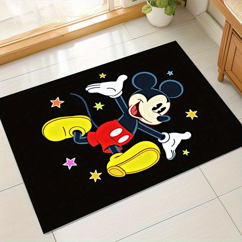 

1pc. Mickey Mouse Cartoon Rug for Home Office Chair Cover Outdoor Gift Decorative Floor Matz041187 60cm by 90cm