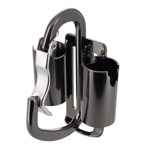 Sankyo Corporation DBLTACT Lightweight Aluminum Tool Hook with Curved Gate and Claws, Gunmetal, DT-ATH-14G