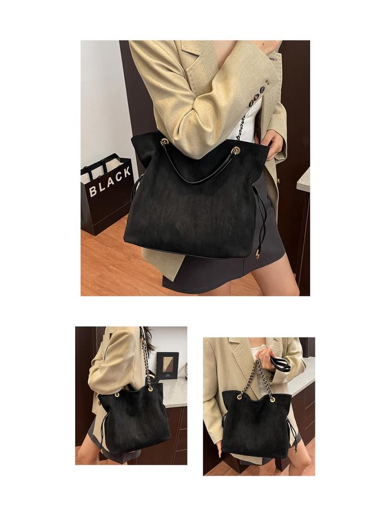 2025 Minimalist Solid Color Women's Shoulder Bag - Long Handle, Textured, Large Capacity Crossbody Handbag